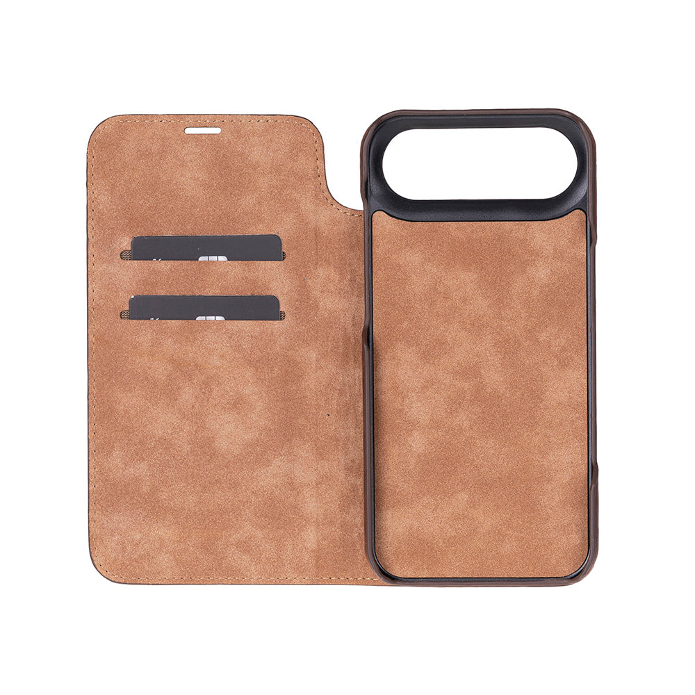 UnBranded Sonat Leather iPhone 17 Air Folio Case