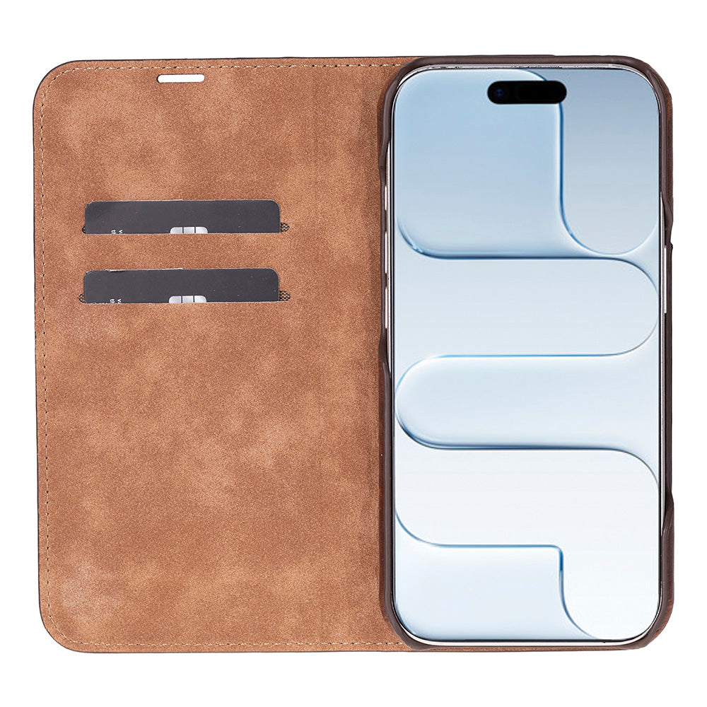 UnBranded Sonat Leather iPhone 17 Folio Case
