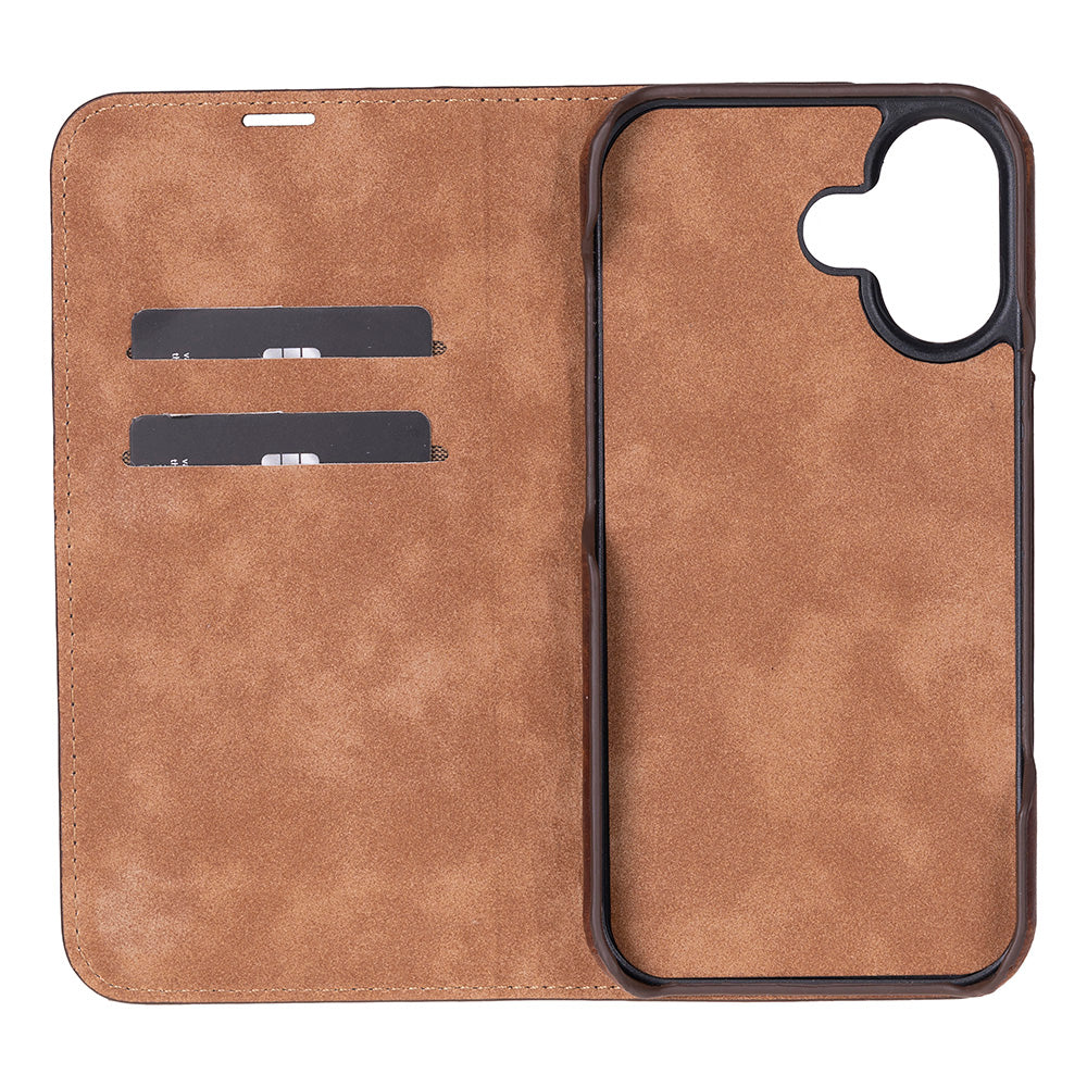 UnBranded Sonat Leather iPhone 17 Folio Case