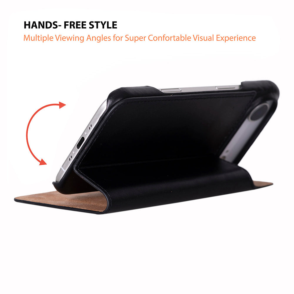 UnBranded Sonat Leather iPhone 17 Air Folio Case