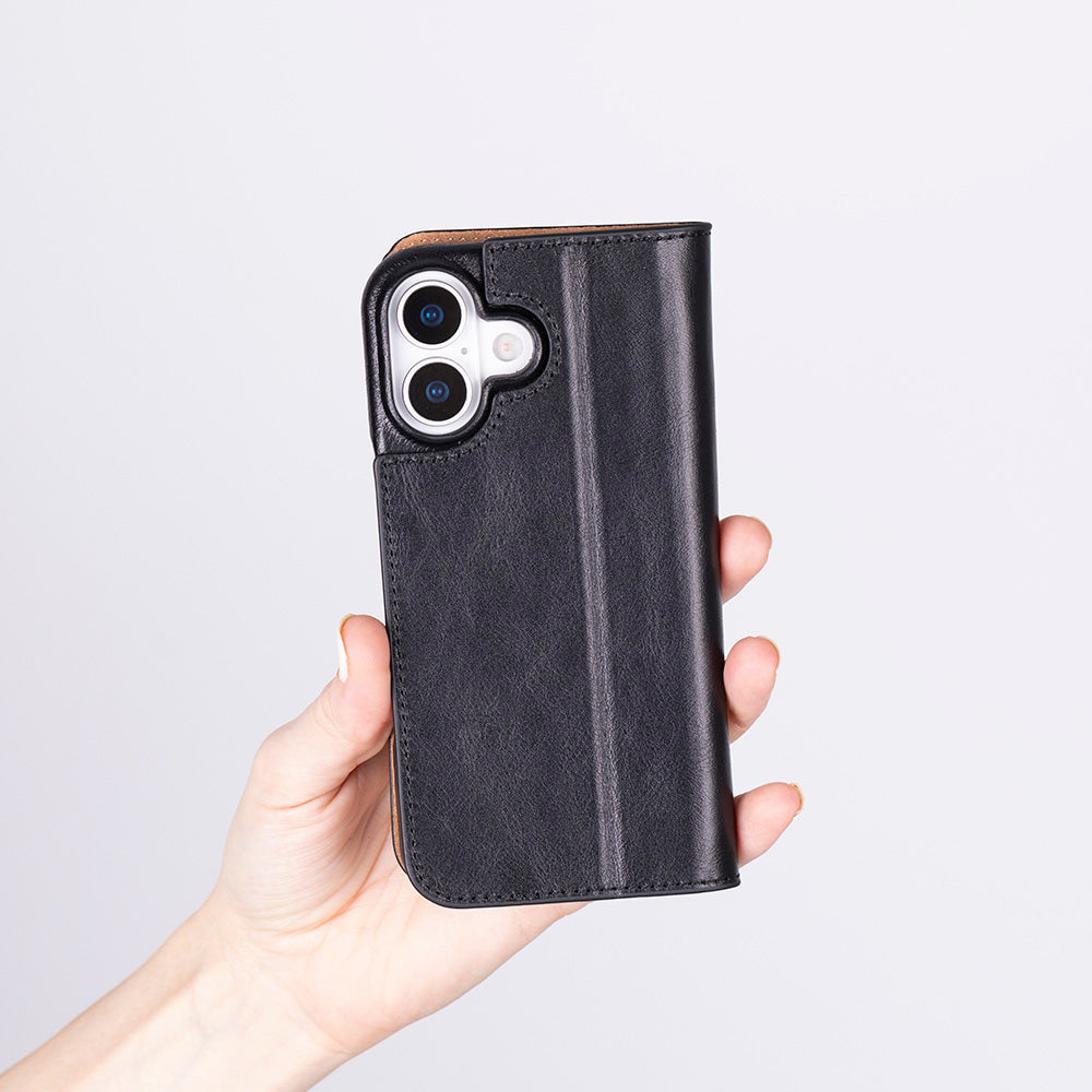 UnBranded Sonat Leather iPhone 17 Folio Case