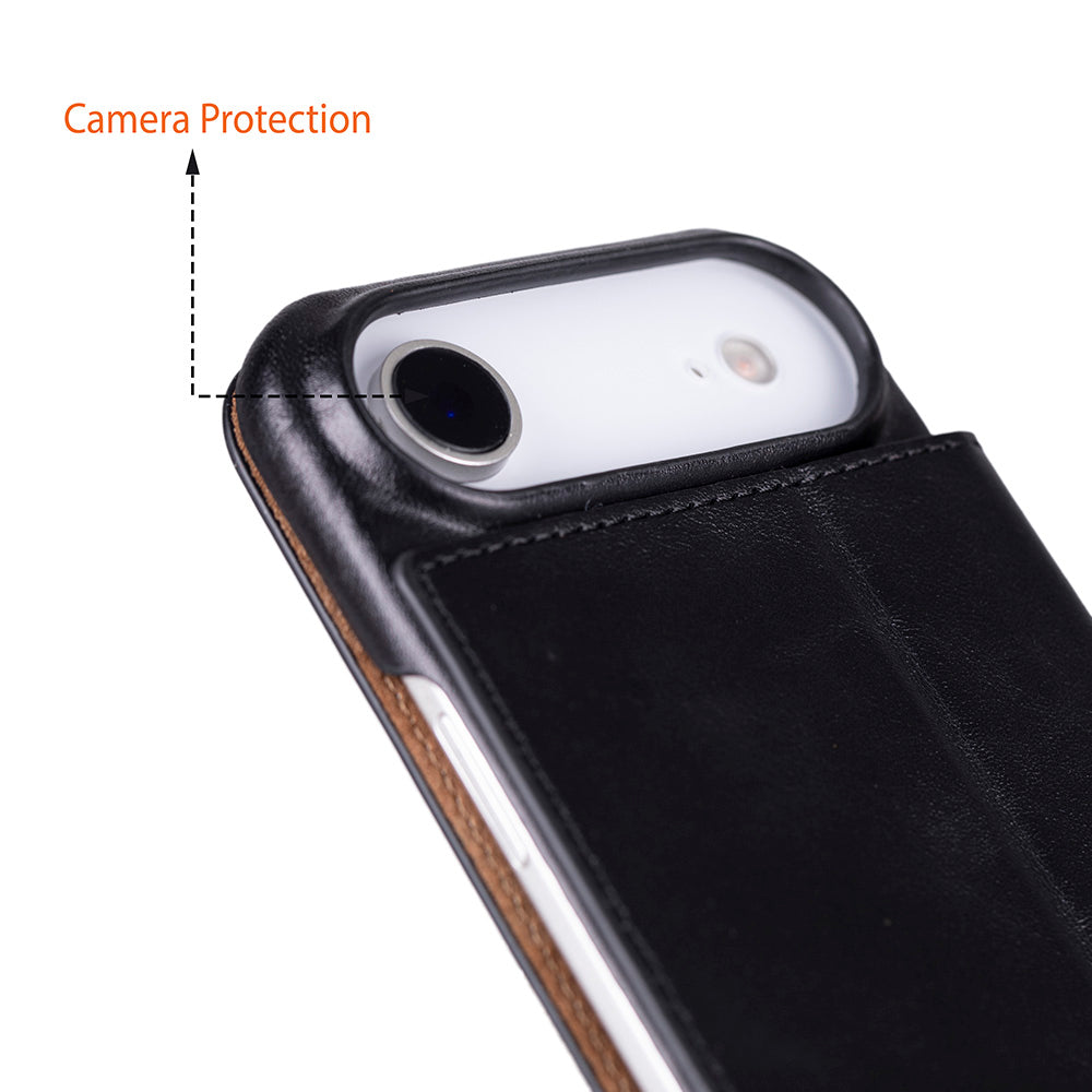 UnBranded Sonat Leather iPhone 17 Air Folio Case