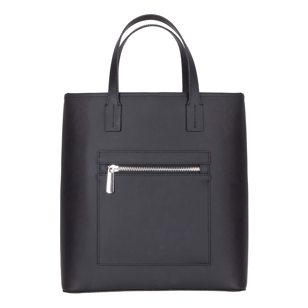 UnBranded Valetto Leather Tote Bag Storm