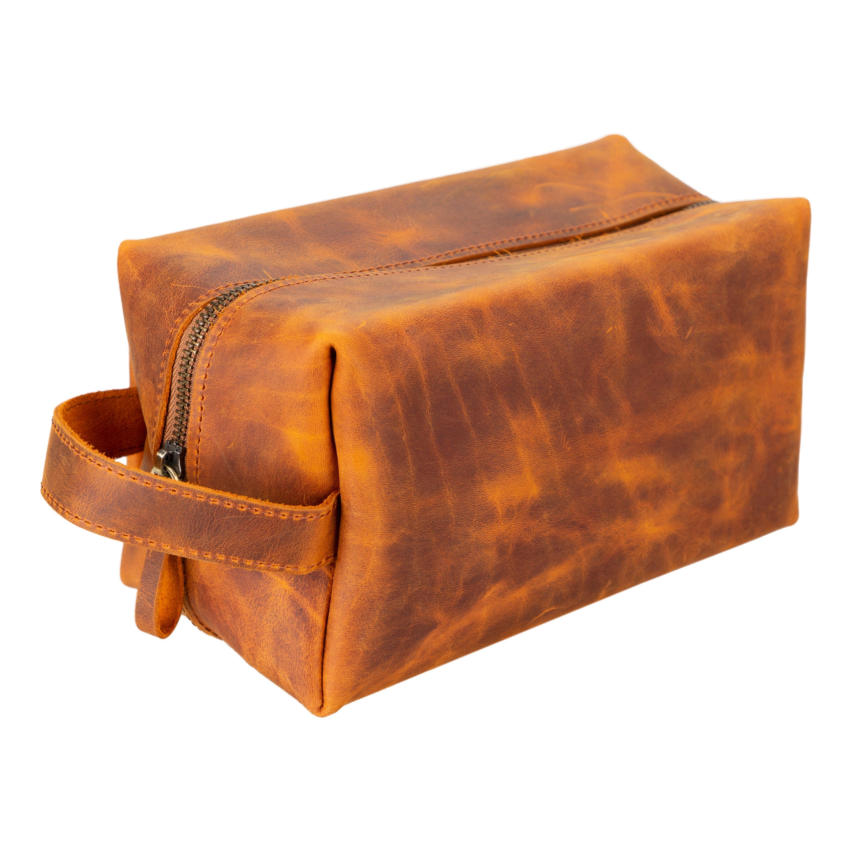 Bayelon Eve Premium Leather Dopp Kit - X Large