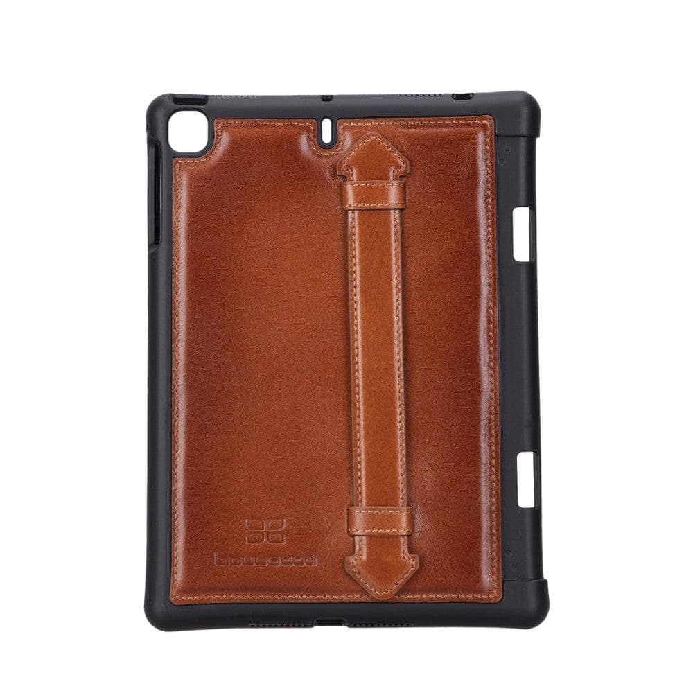 Bayelon Felix Leather iPad Case with Hand Strap Tan