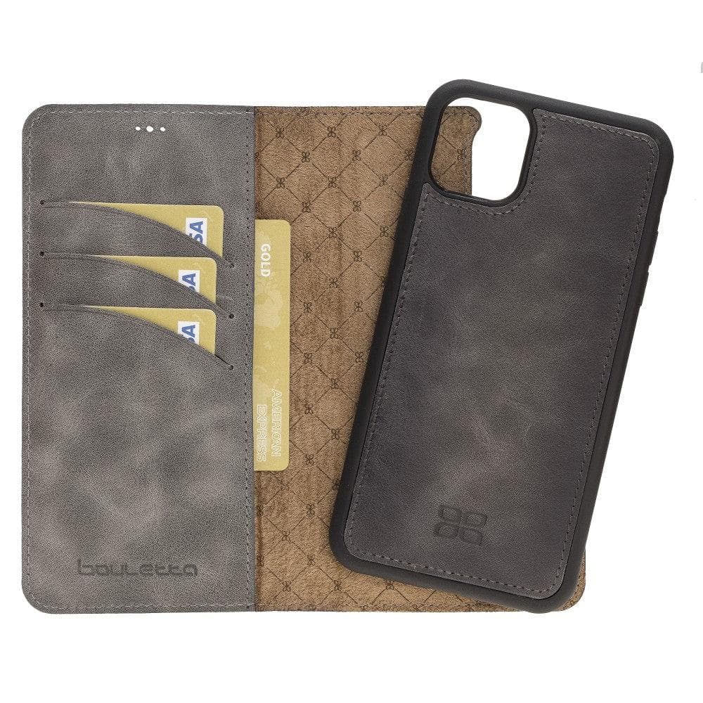 Bayelon Magic iPhone 11 Series Detachable Leather Wallet Case - MW