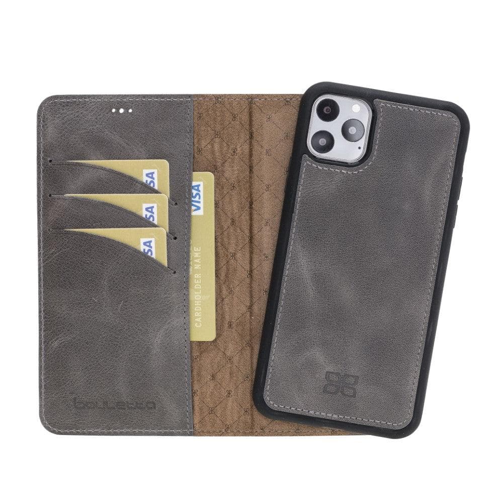 Bayelon Magic iPhone 11 Series Detachable Leather Wallet Case - MW