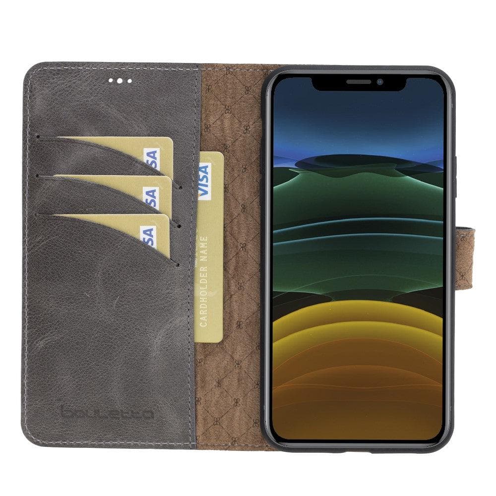 Bayelon Magic iPhone 11 Series Detachable Leather Wallet Case - MW