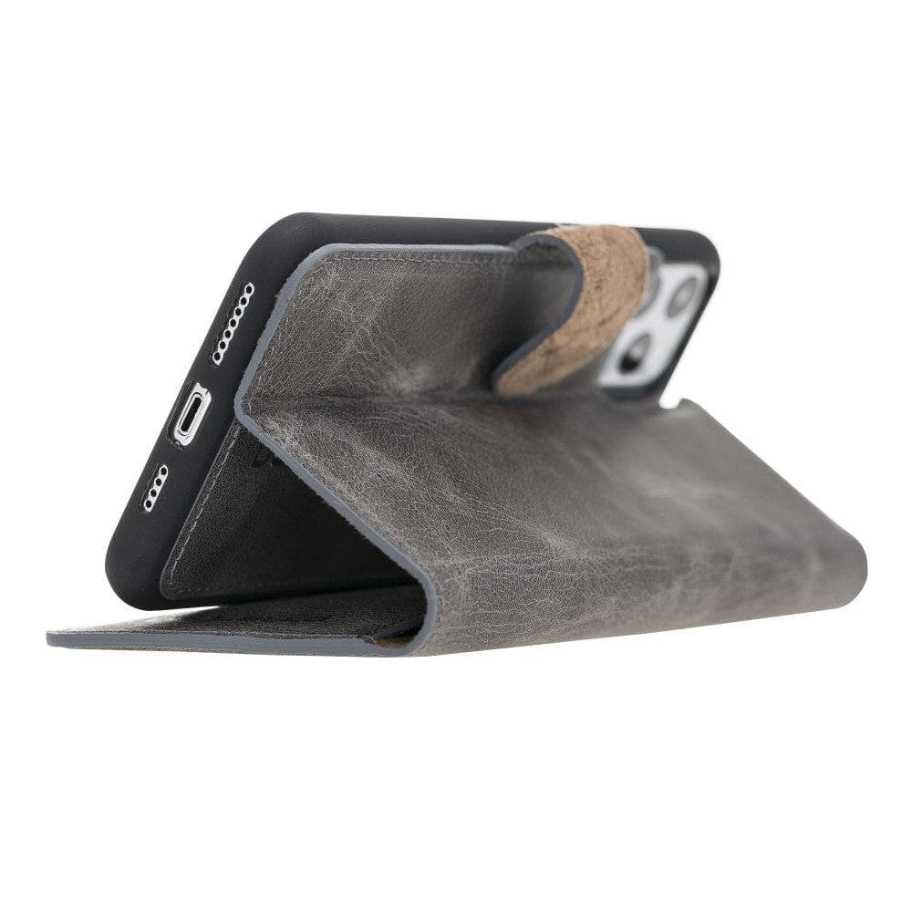 Bayelon Magic iPhone 11 Series Detachable Leather Wallet Case - MW