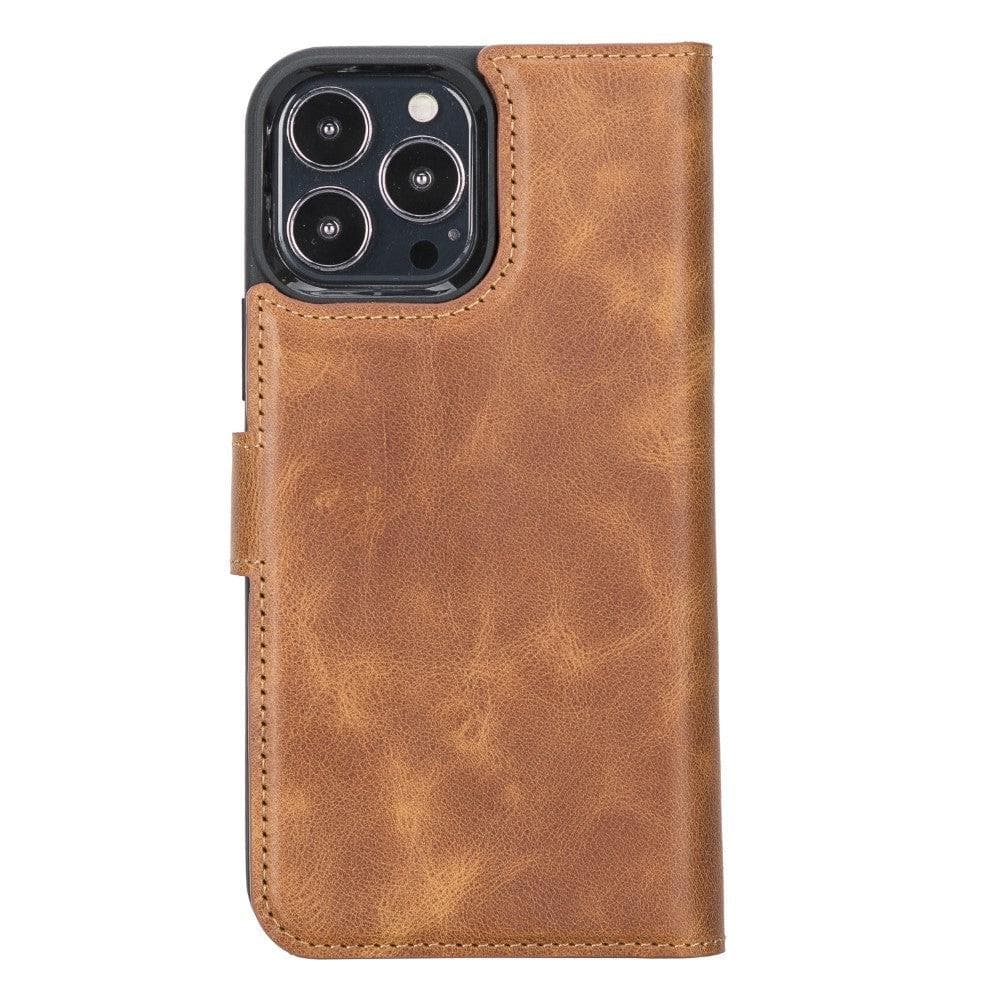 Bayelon Magic iPhone 13 Series Detachable Leather Wallet Case - MW