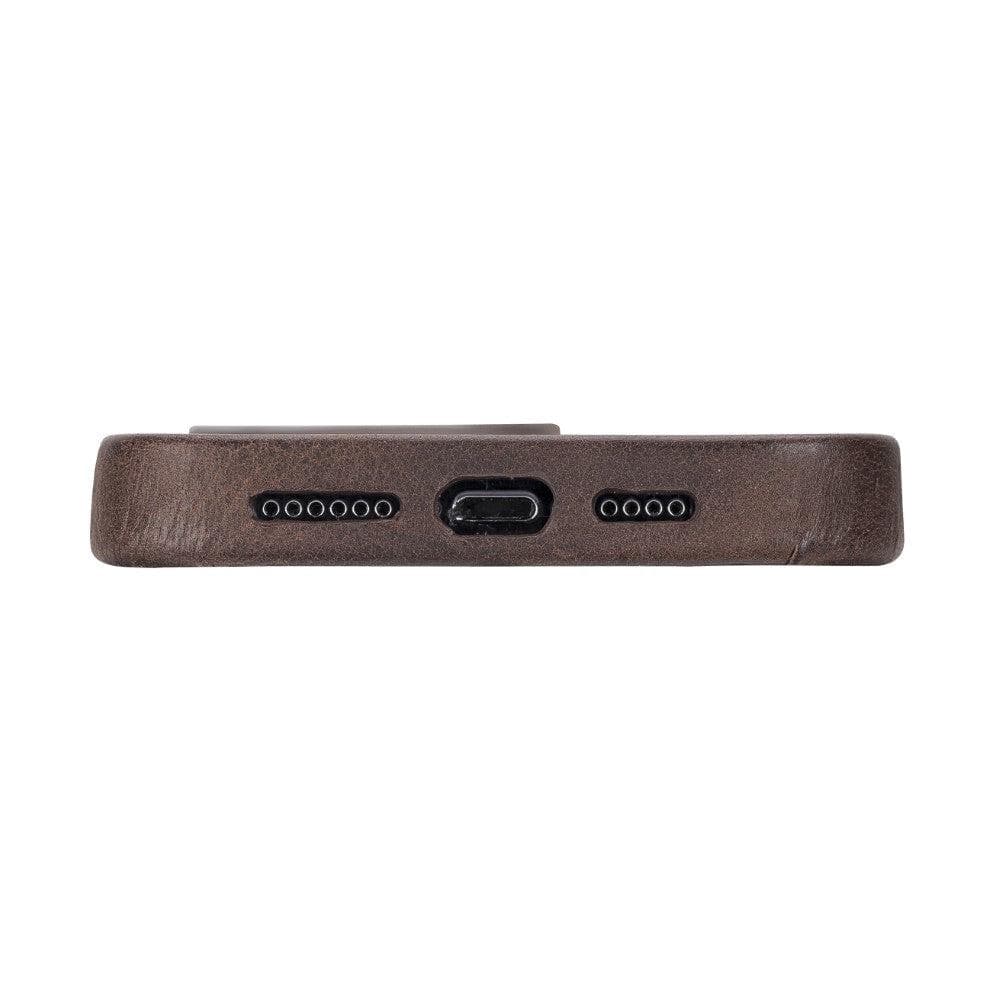 Bayelon Hull Cover Leather Case for iPhone 13 Pro Max