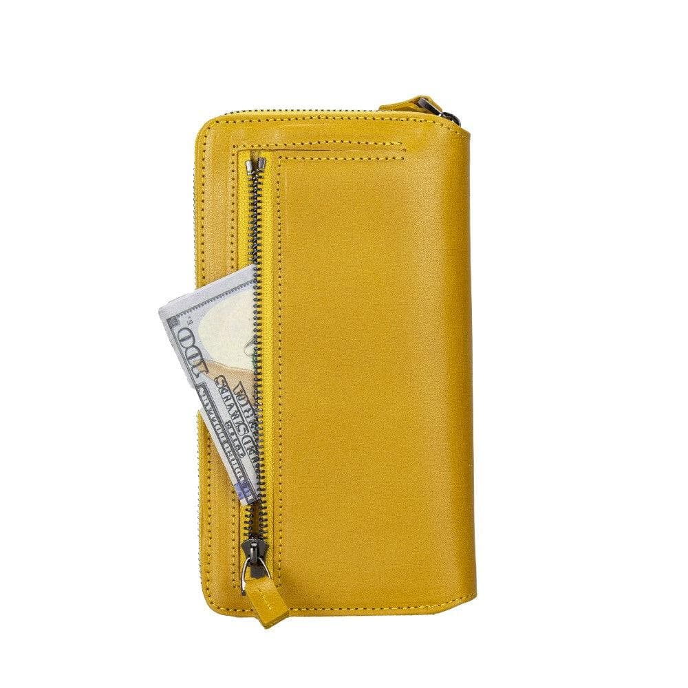 Bayelon Pouch Magic Wallet for iPhone 14 Series - Detachable Leather Case