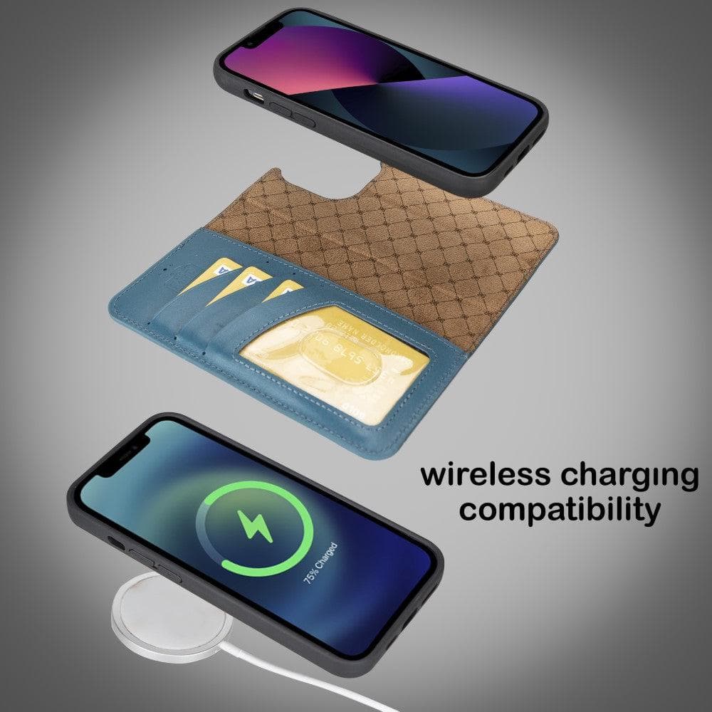 Bayelon Magic iPhone 14 Series Detachable Leather Wallet Case - MW