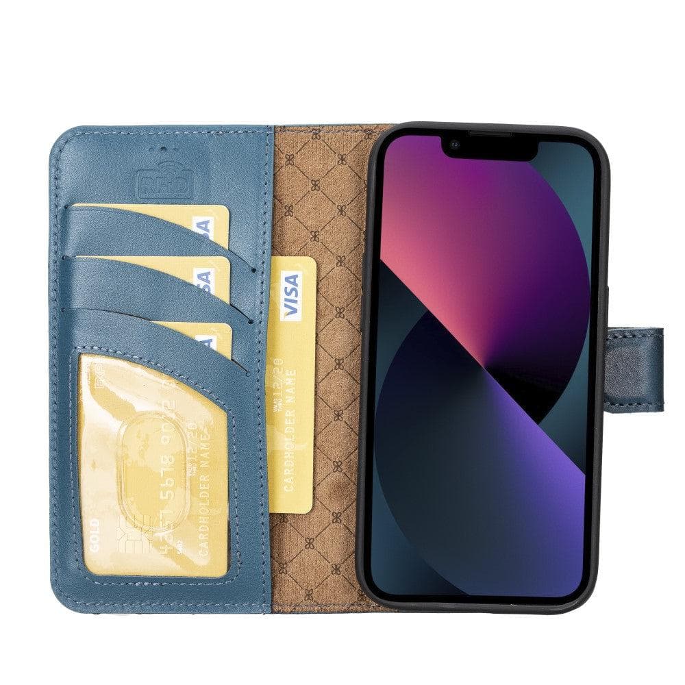 Bayelon Magic iPhone 14 Series Detachable Leather Wallet Case - MW