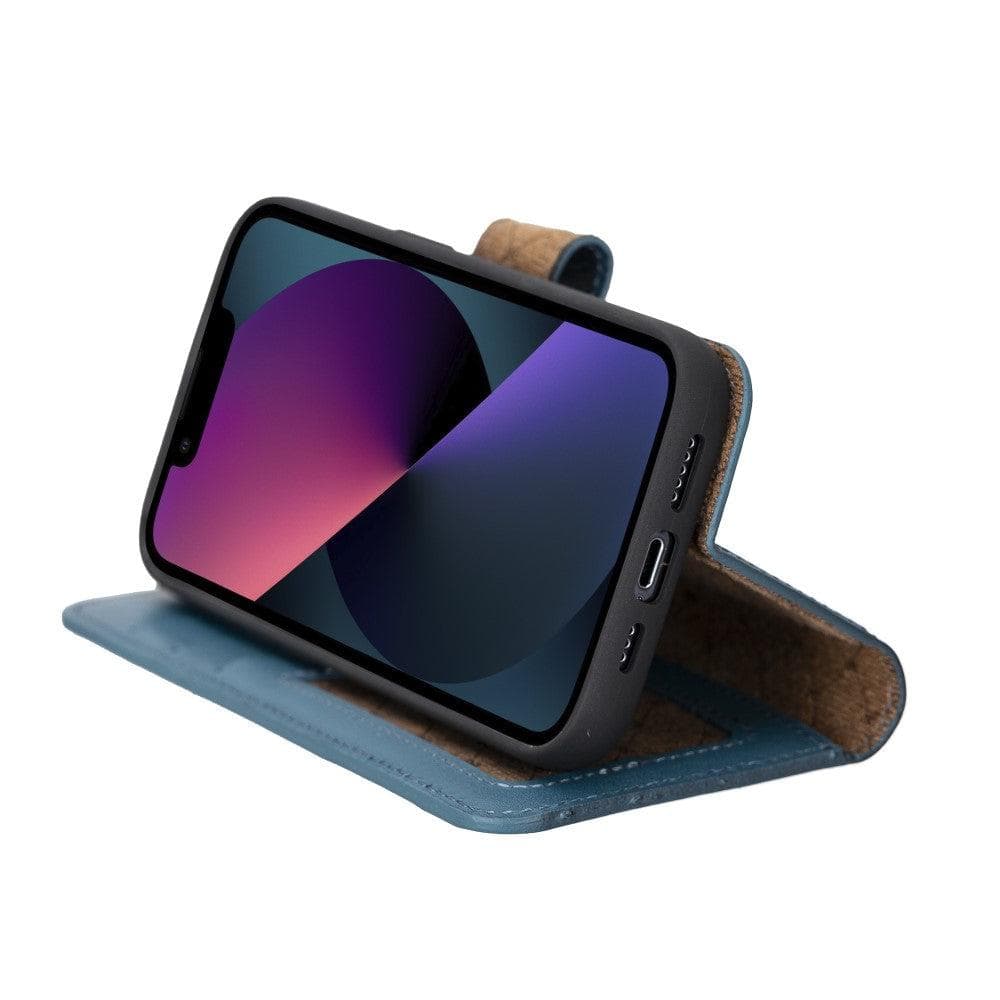 Bayelon Magic iPhone 14 Series Detachable Leather Wallet Case - MW