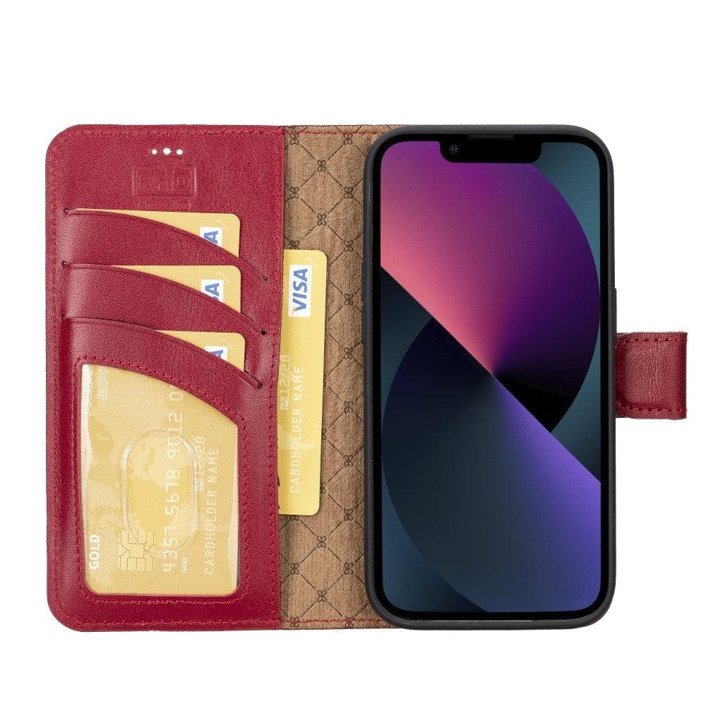 Bayelon Magic iPhone 14 Series Detachable Leather Wallet Case - MW