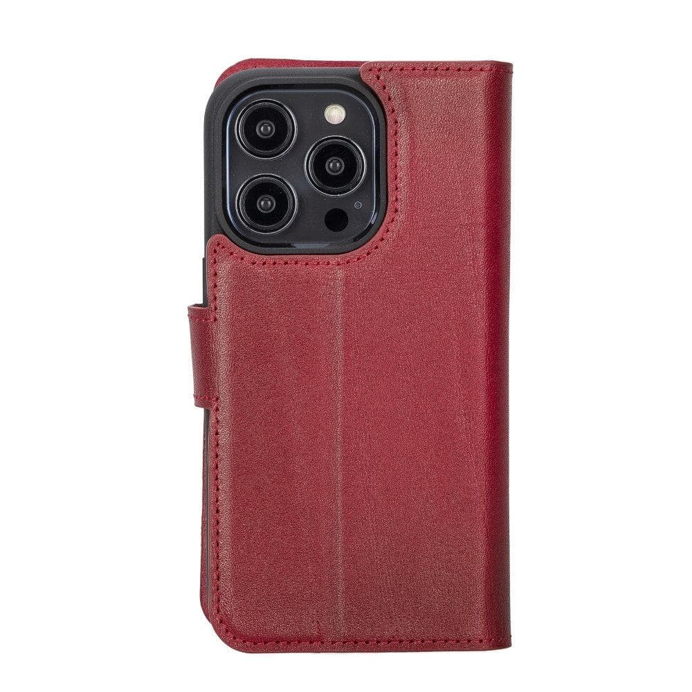 Bayelon Magic iPhone 14 Series Detachable Leather Wallet Case - MW