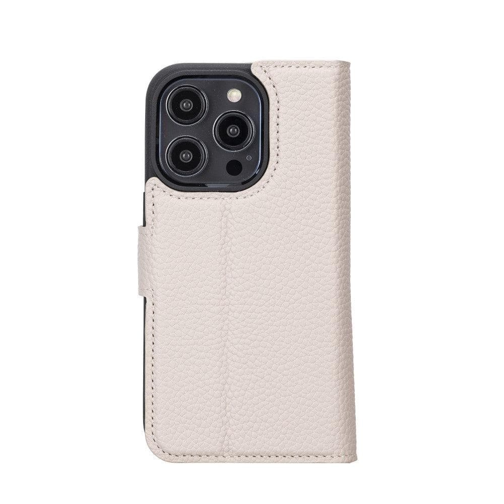 Bayelon Magic iPhone 14 Series Detachable Leather Wallet Case - MW