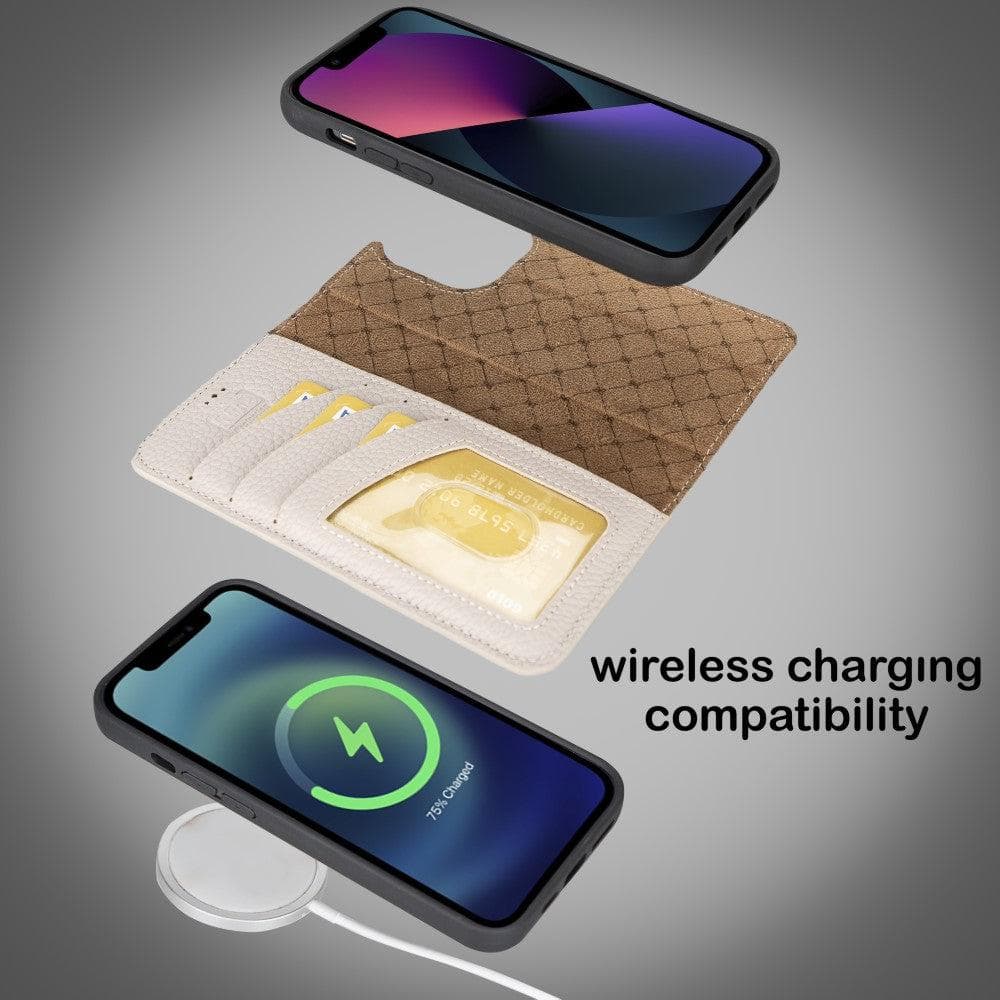 Bayelon Magic iPhone 14 Series Detachable Leather Wallet Case - MW