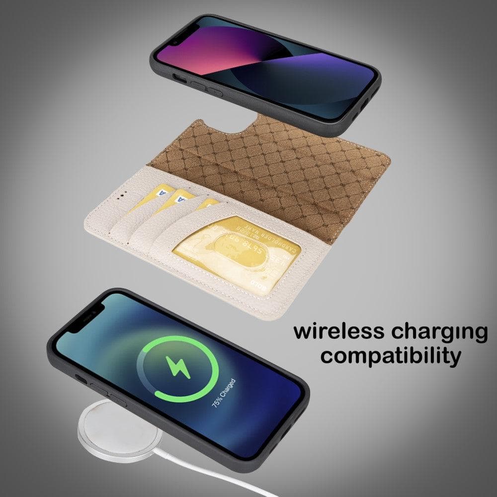 Bayelon Magic iPhone 14 Series Detachable Leather Wallet Case - MW