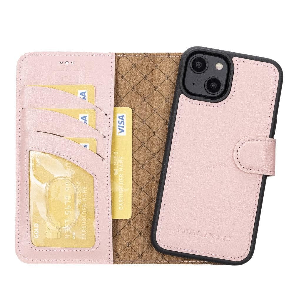 Bayelon Magic iPhone 14 Series Detachable Leather Wallet Case - MW