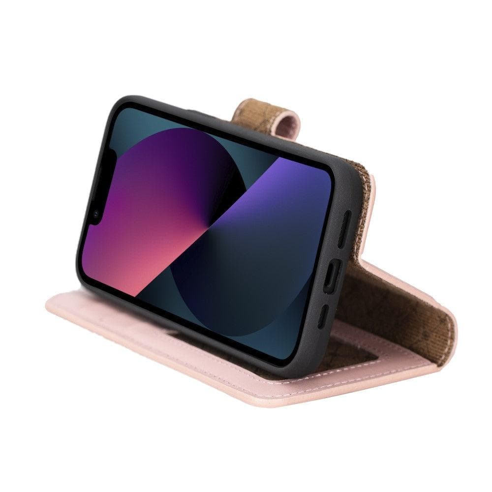 Bayelon Magic iPhone 14 Series Detachable Leather Wallet Case - MW