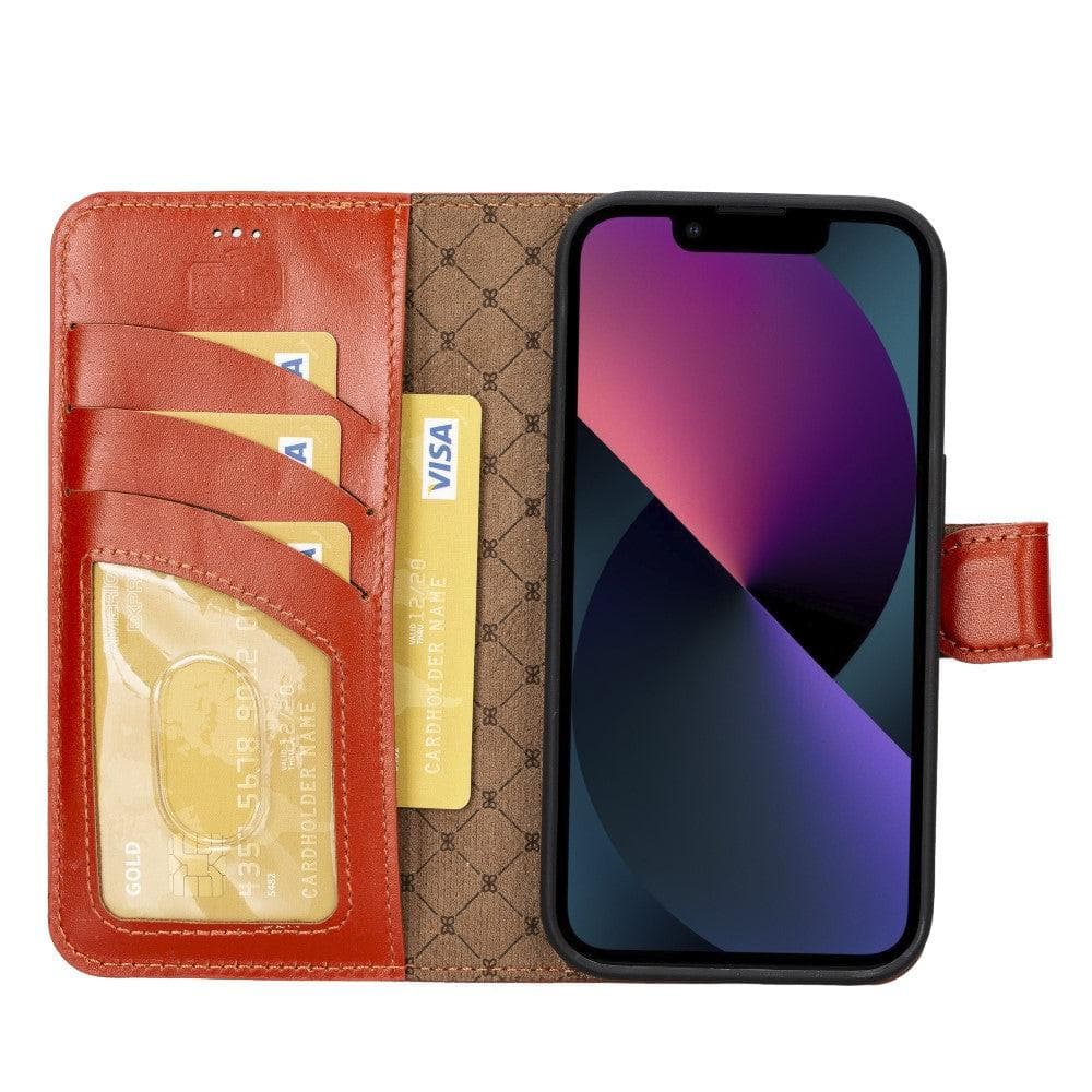 Bayelon Magic iPhone 14 Series Detachable Leather Wallet Case - MW