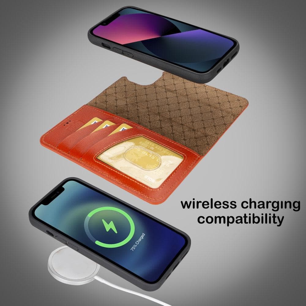 Bayelon Magic iPhone 14 Series Detachable Leather Wallet Case - MW