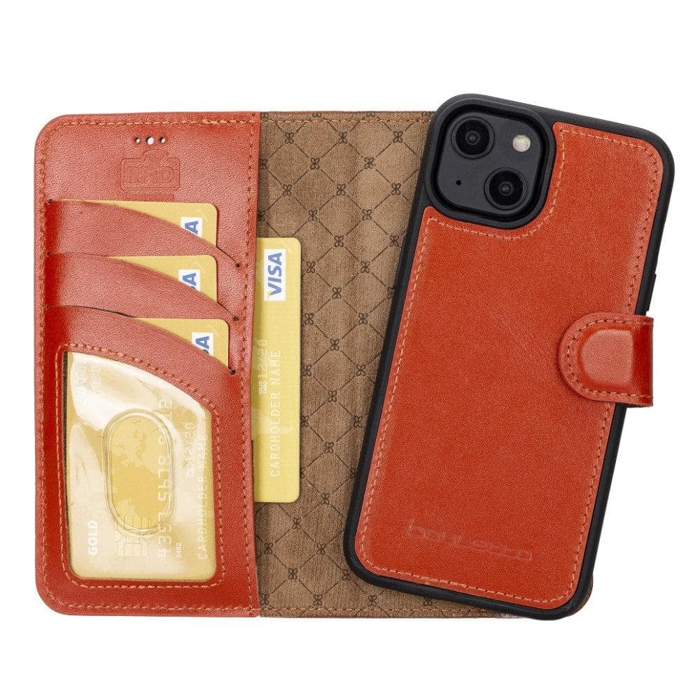 Bayelon Magic iPhone 14 Series Detachable Leather Wallet Case - MW