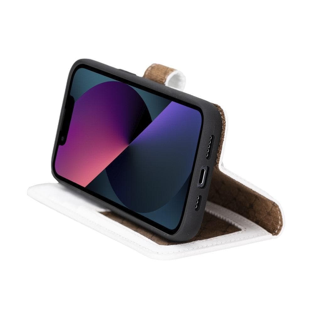 Bayelon Magic iPhone 14 Series Detachable Leather Wallet Case - MW