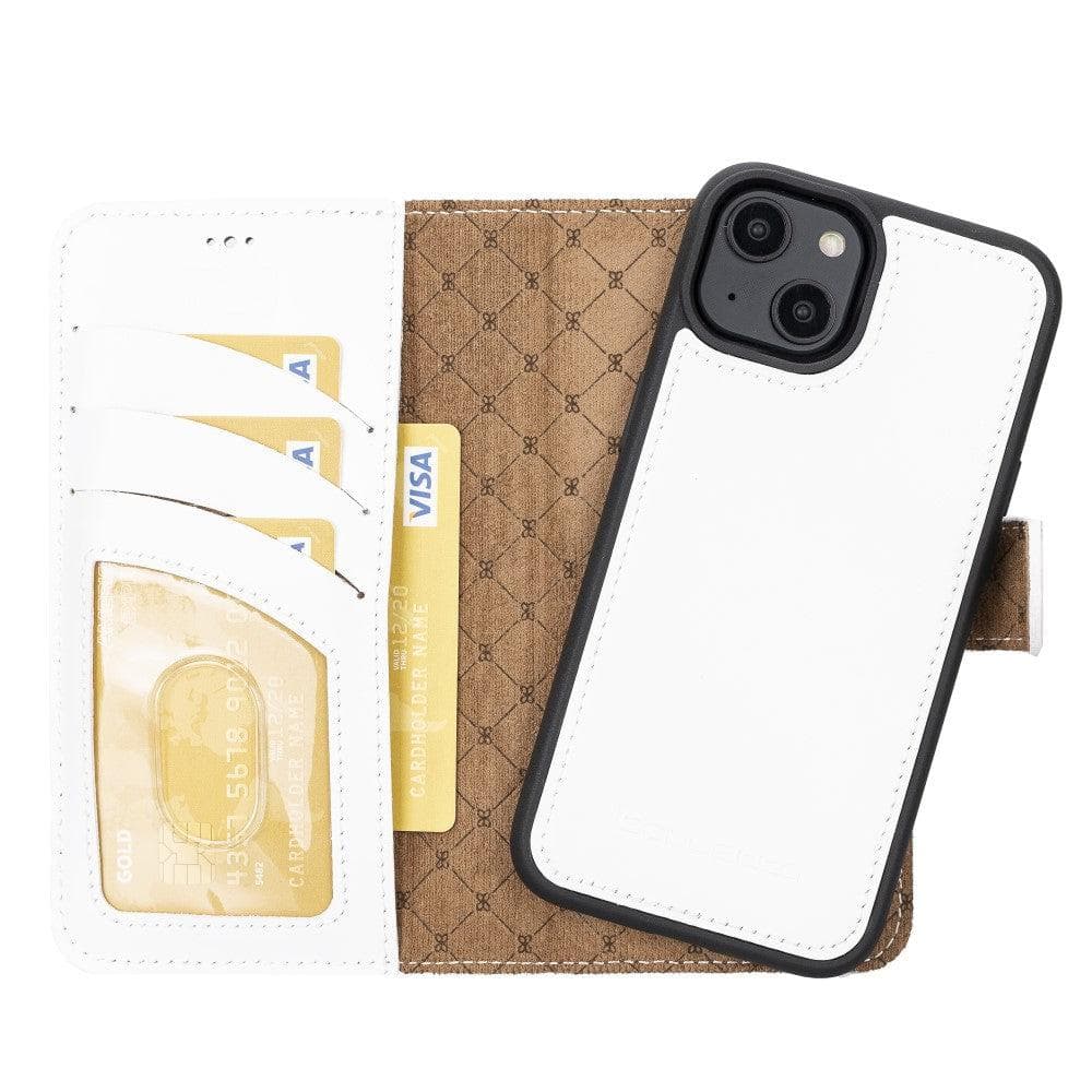 Bayelon Magic iPhone 14 Series Detachable Leather Wallet Case - MW