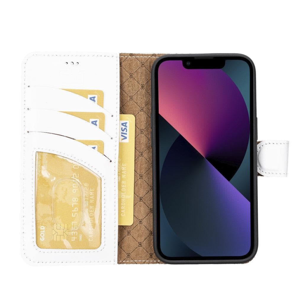 Bayelon Magic iPhone 14 Series Detachable Leather Wallet Case - MW