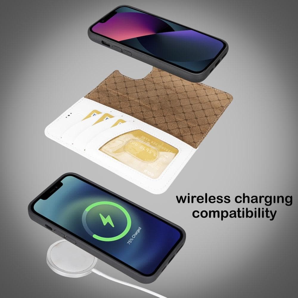 Bayelon Magic iPhone 14 Series Detachable Leather Wallet Case - MW