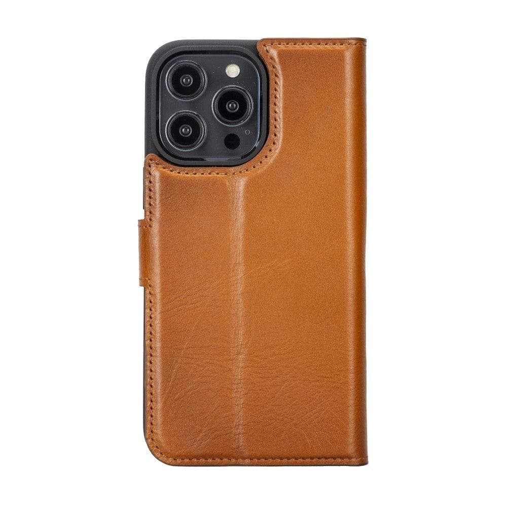 Bayelon Magic iPhone 14 Series Leather Wallet Case - Detachable & Elegant