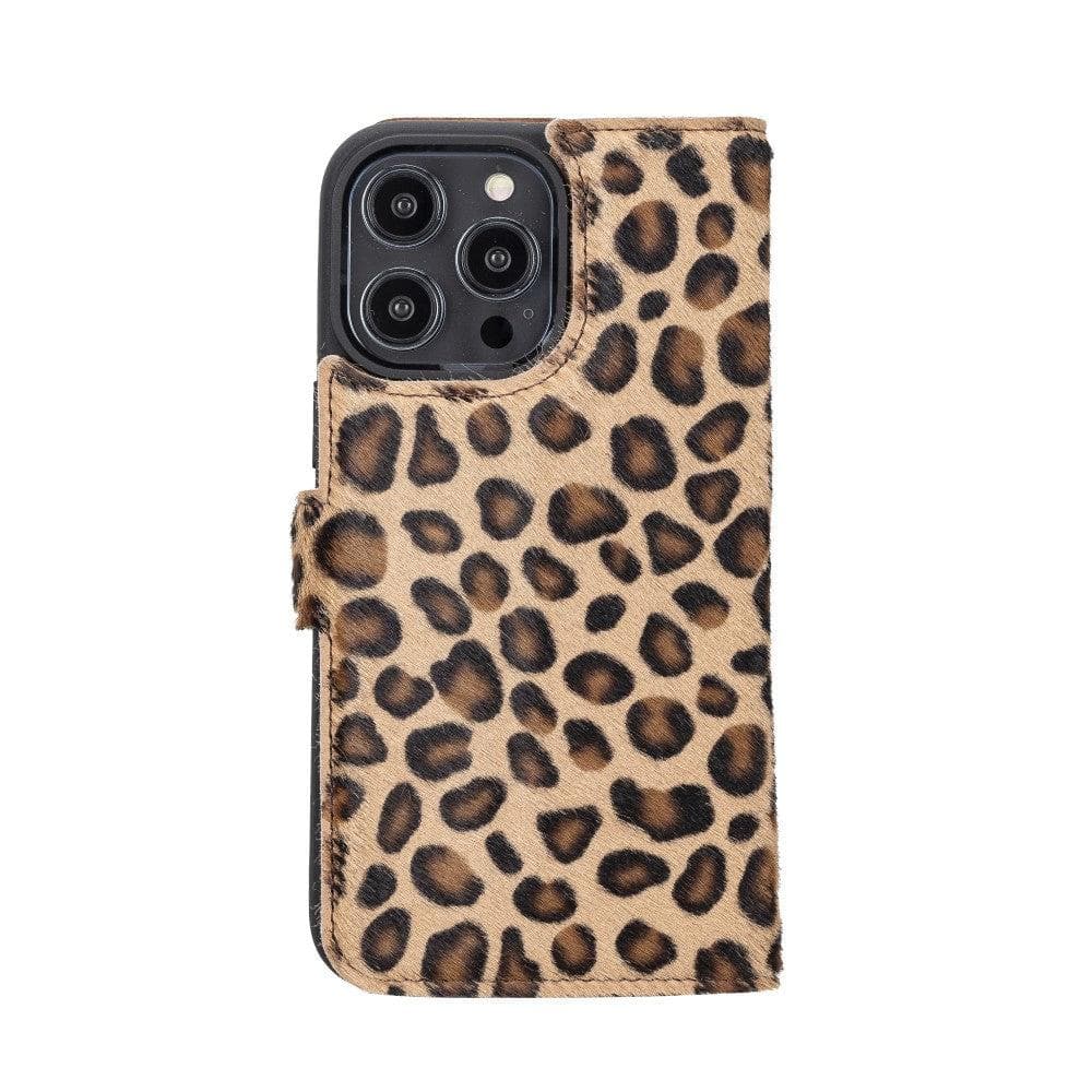 Bayelon Magic iPhone 14 Series Leather Wallet Case - Detachable & Elegant