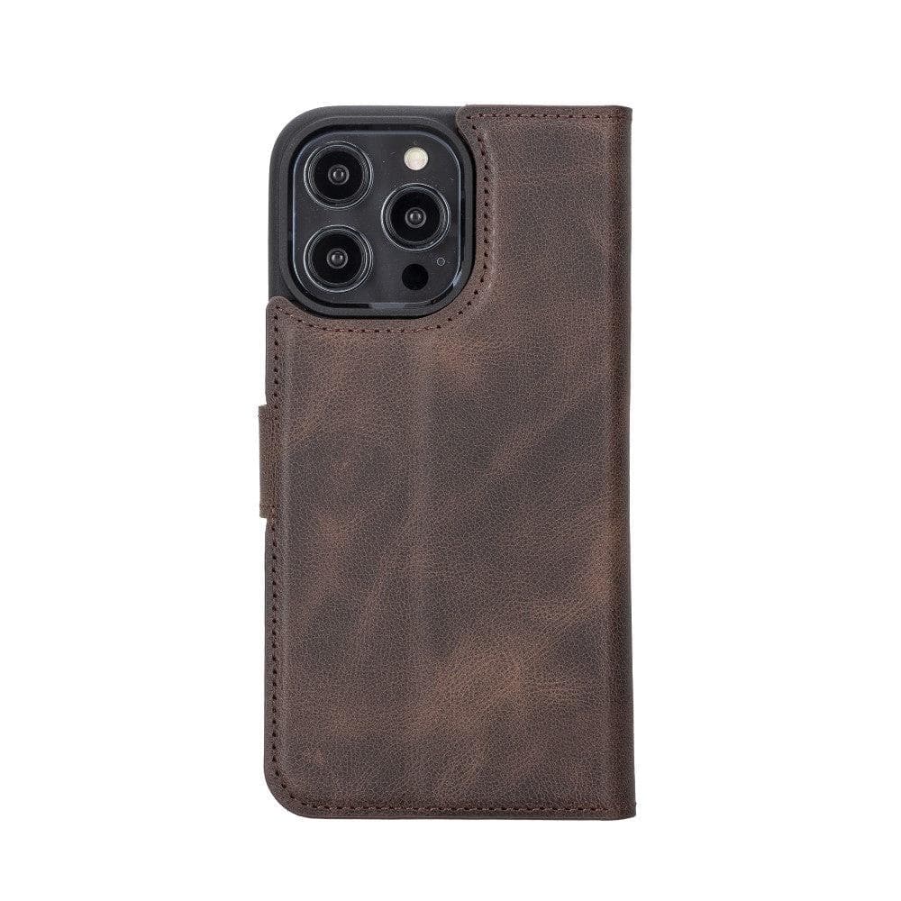 Bayelon Magic iPhone 14 Series Leather Wallet Case - Detachable & Elegant