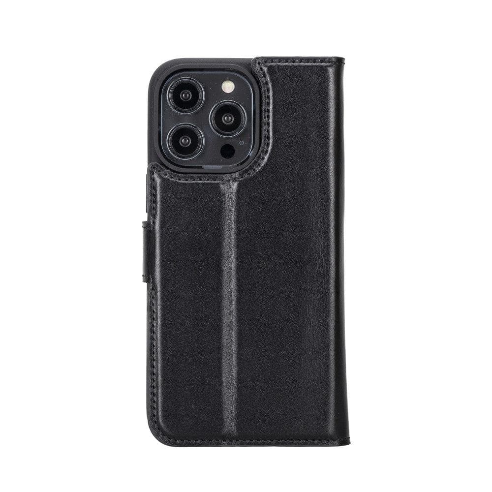 Bayelon Magic iPhone 14 Series Leather Wallet Case - Detachable & Elegant