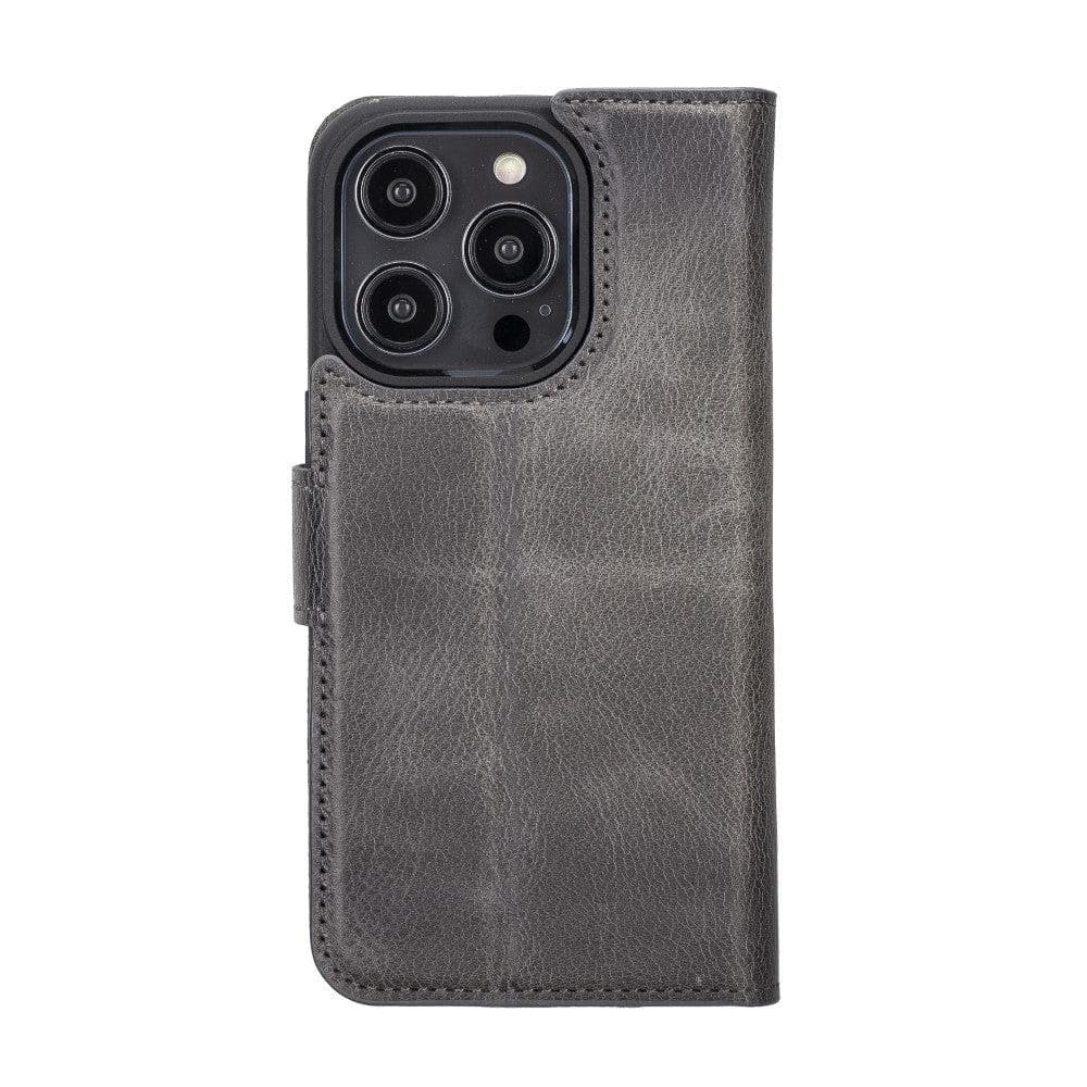 Bayelon Magic iPhone 14 Series Leather Wallet Case - Detachable & Elegant