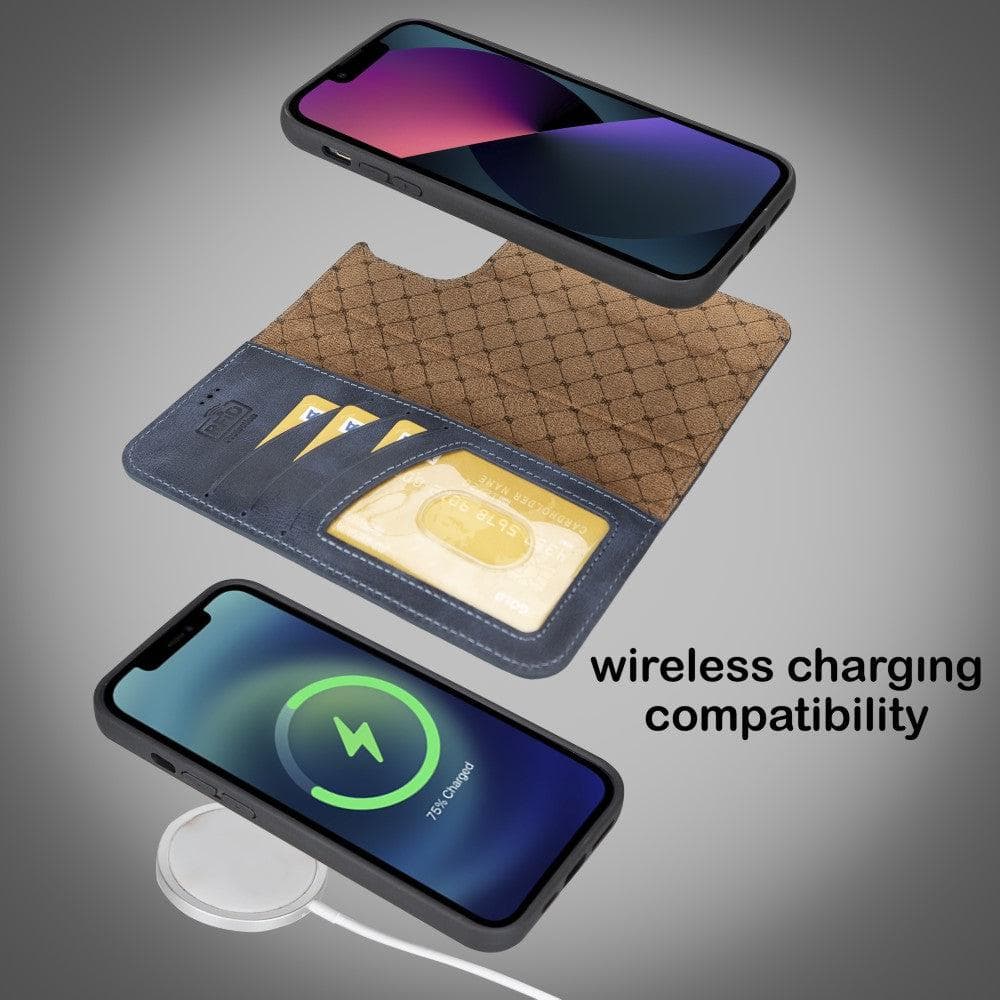 Bayelon Magic iPhone 14 Series Leather Wallet Case - Detachable & Elegant