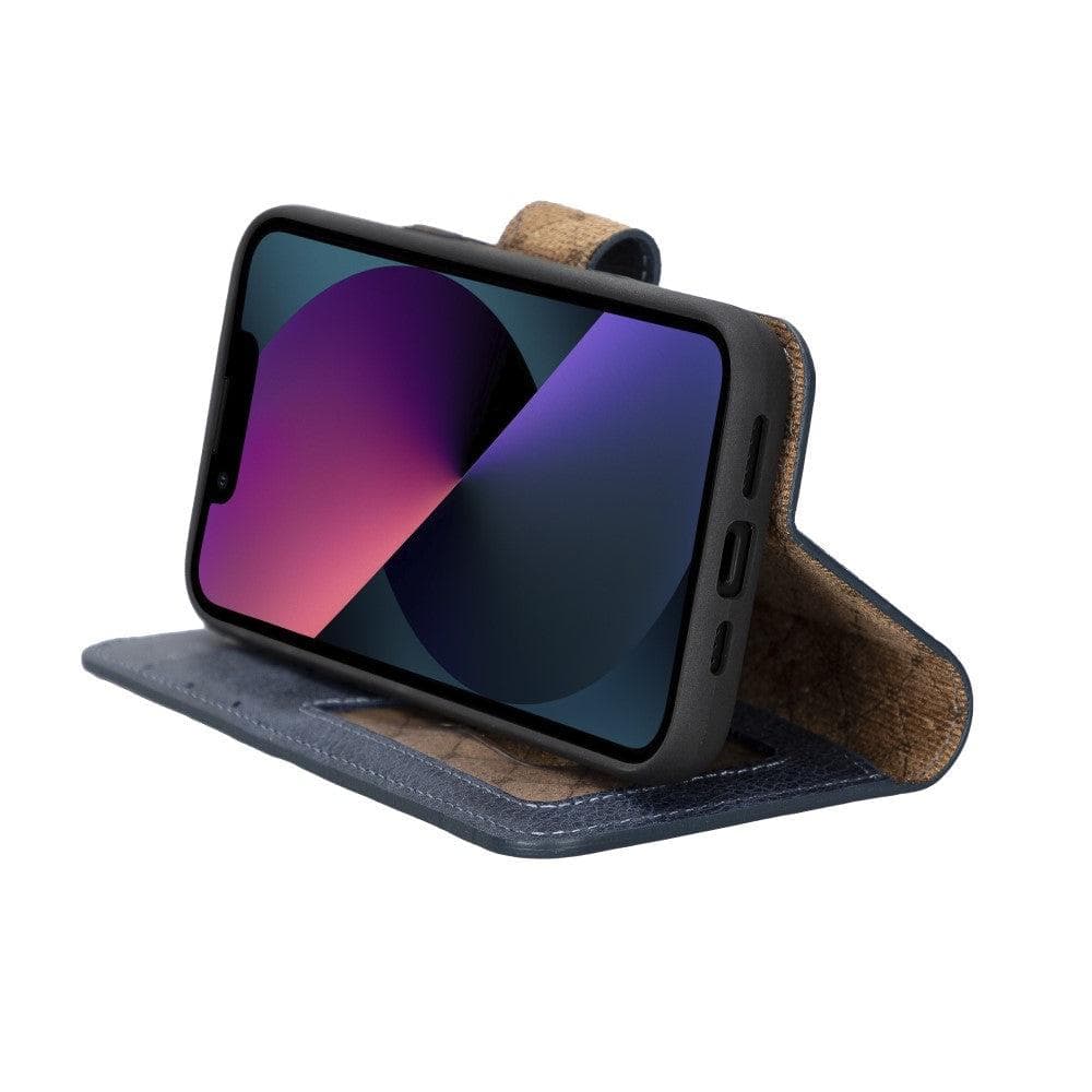 Bayelon Magic iPhone 14 Series Leather Wallet Case - Detachable & Elegant