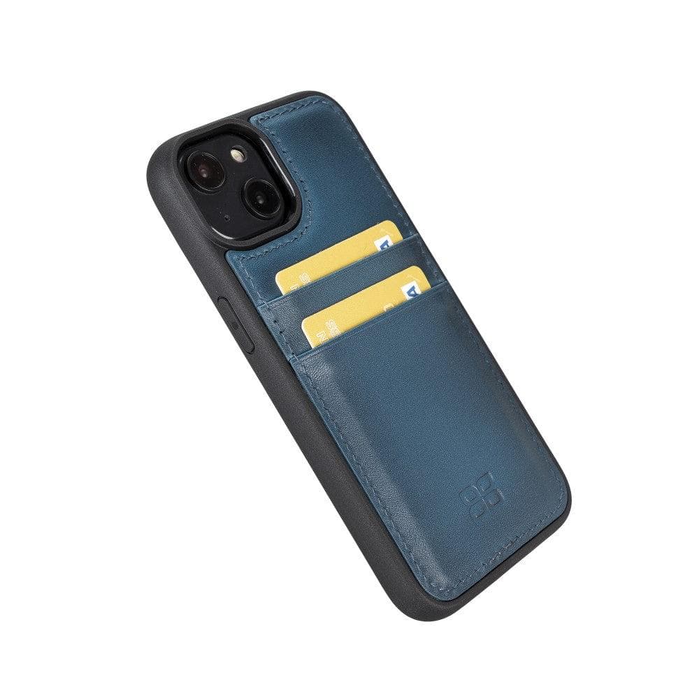 Bayelon Flex Cover Leather iPhone 14 Pro Max Case with Card Holder