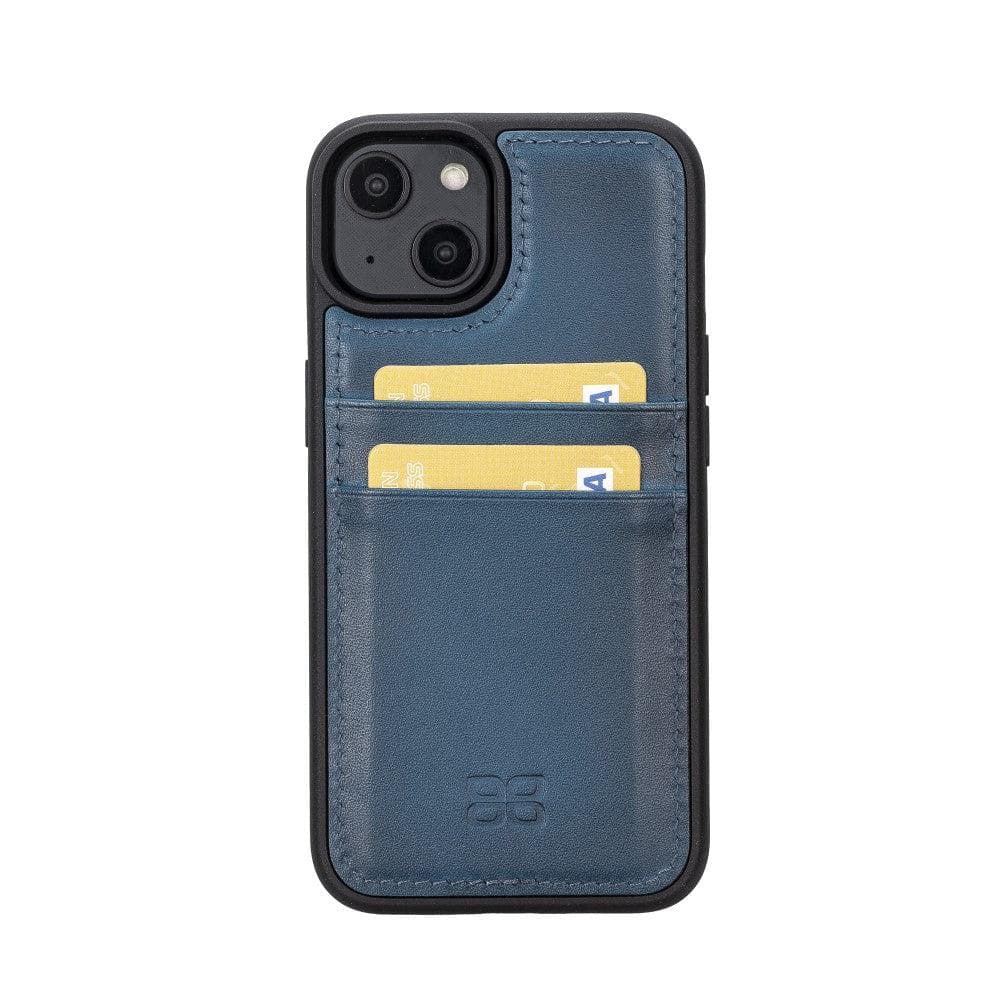 Bayelon Flex Cover Leather iPhone 14 Pro Max Case with Card Holder
