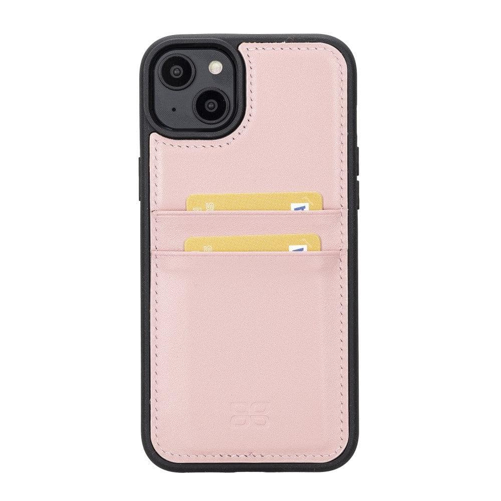 Bayelon Flex Cover Leather iPhone 14 Pro Max Case with Card Holder