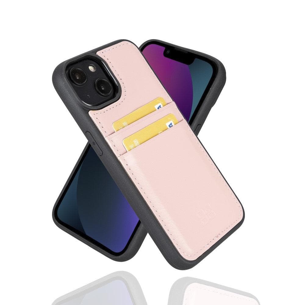 Bayelon Flex Cover Leather iPhone 14 Pro Max Case with Card Holder