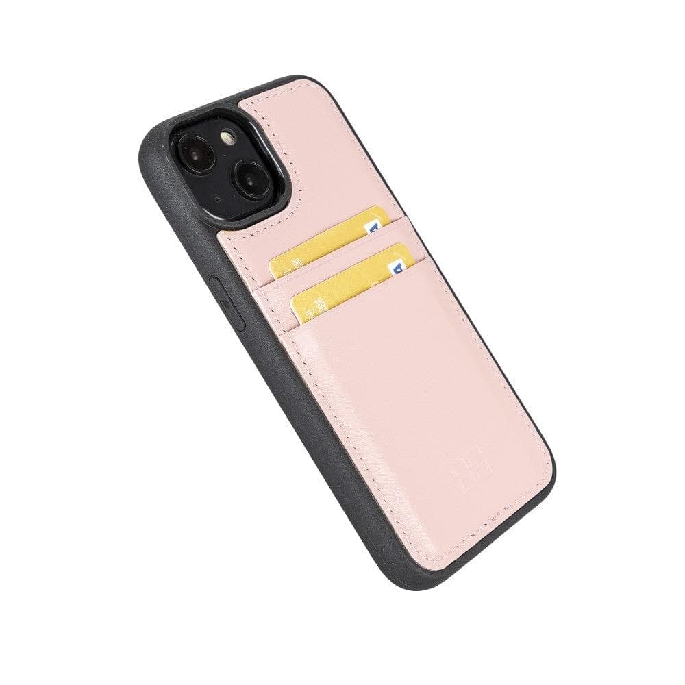 Bayelon Flex Cover Leather iPhone 14 Pro Max Case with Card Holder