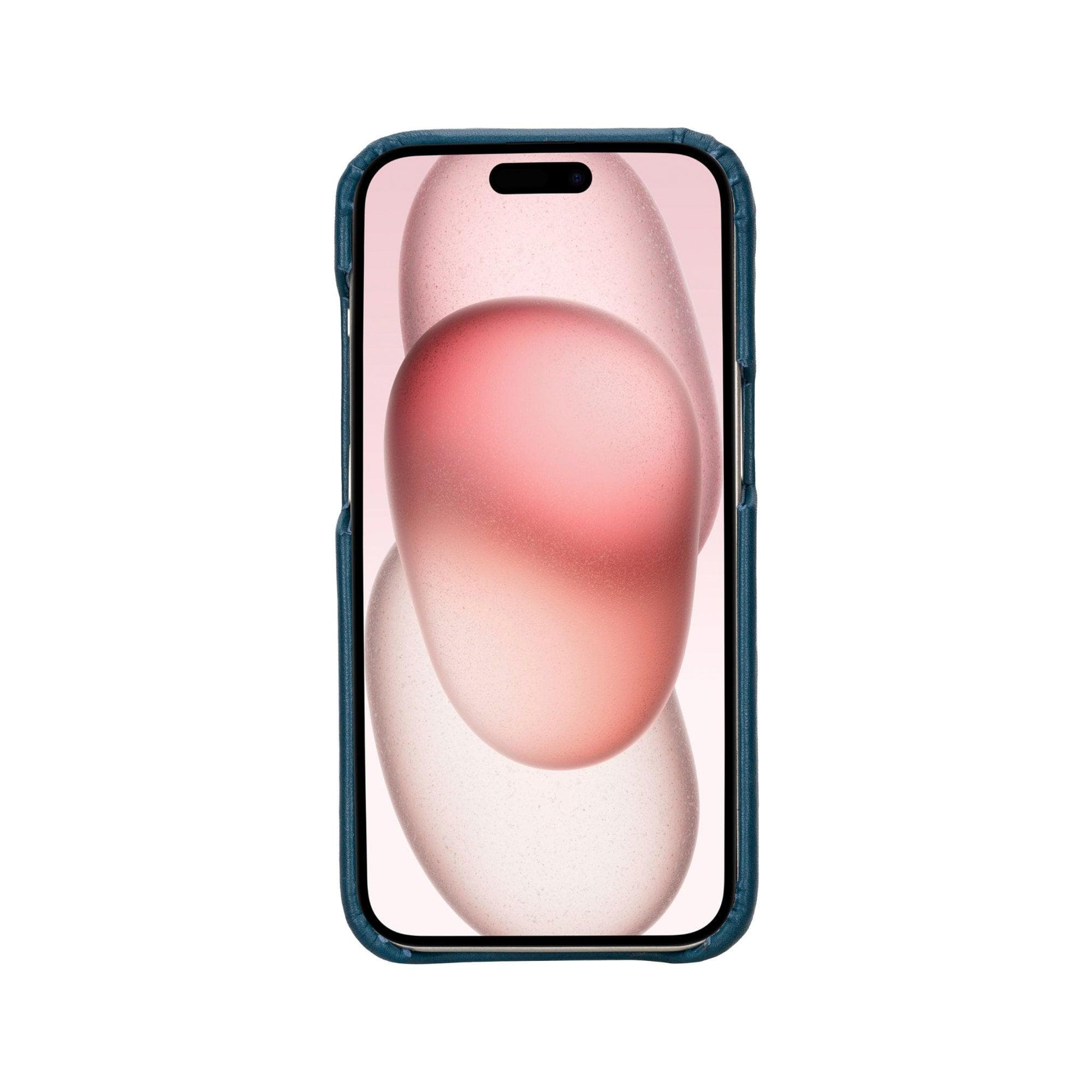 Bayelon F360 Genuine Leather Case for iPhone 15 Pro Max