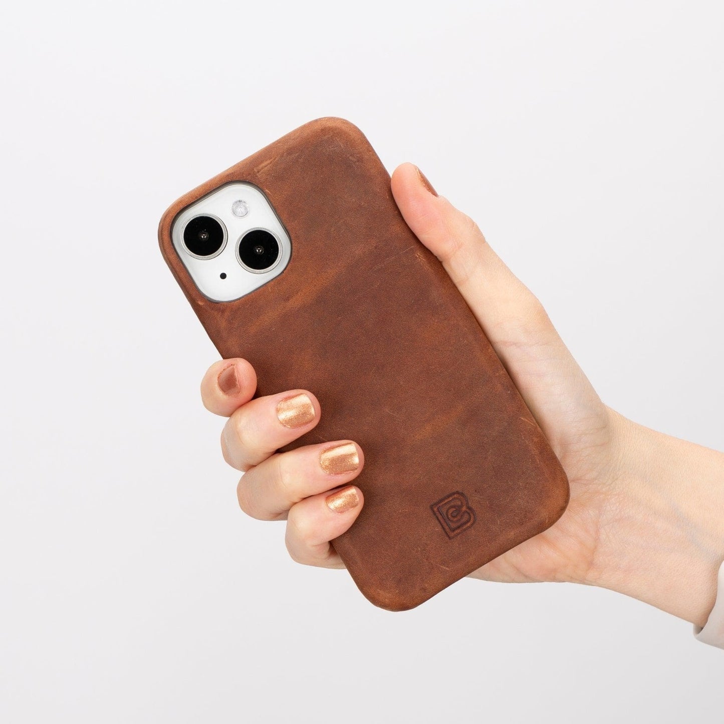 Bayelon F360 Genuine Leather Case for iPhone 15 Pro Max