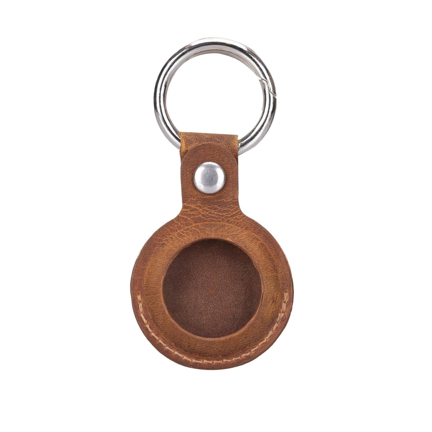 Bayelon Arta Premium Leather Case for Apple AirTag