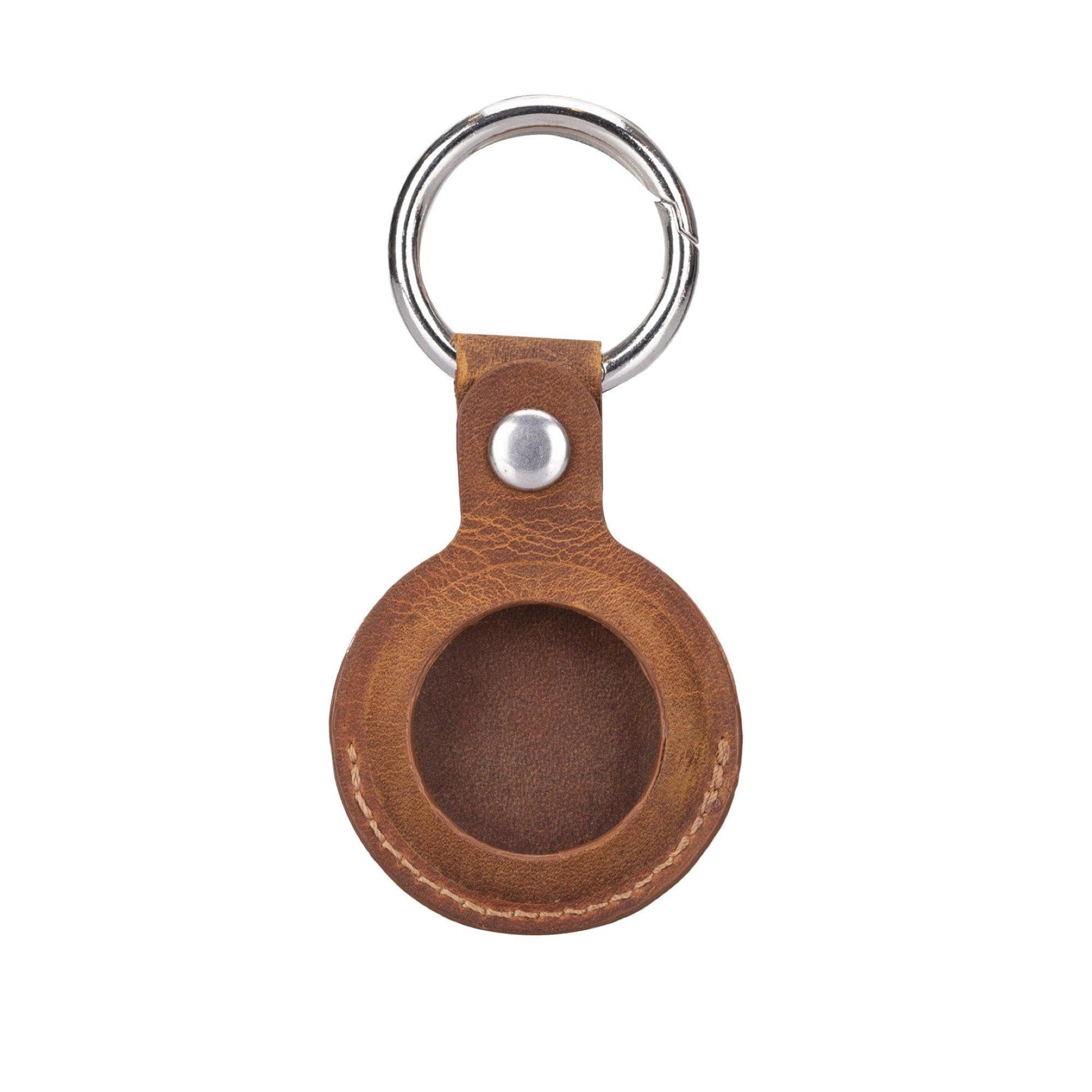 Bayelon Arta Premium Leather Case for Apple AirTag
