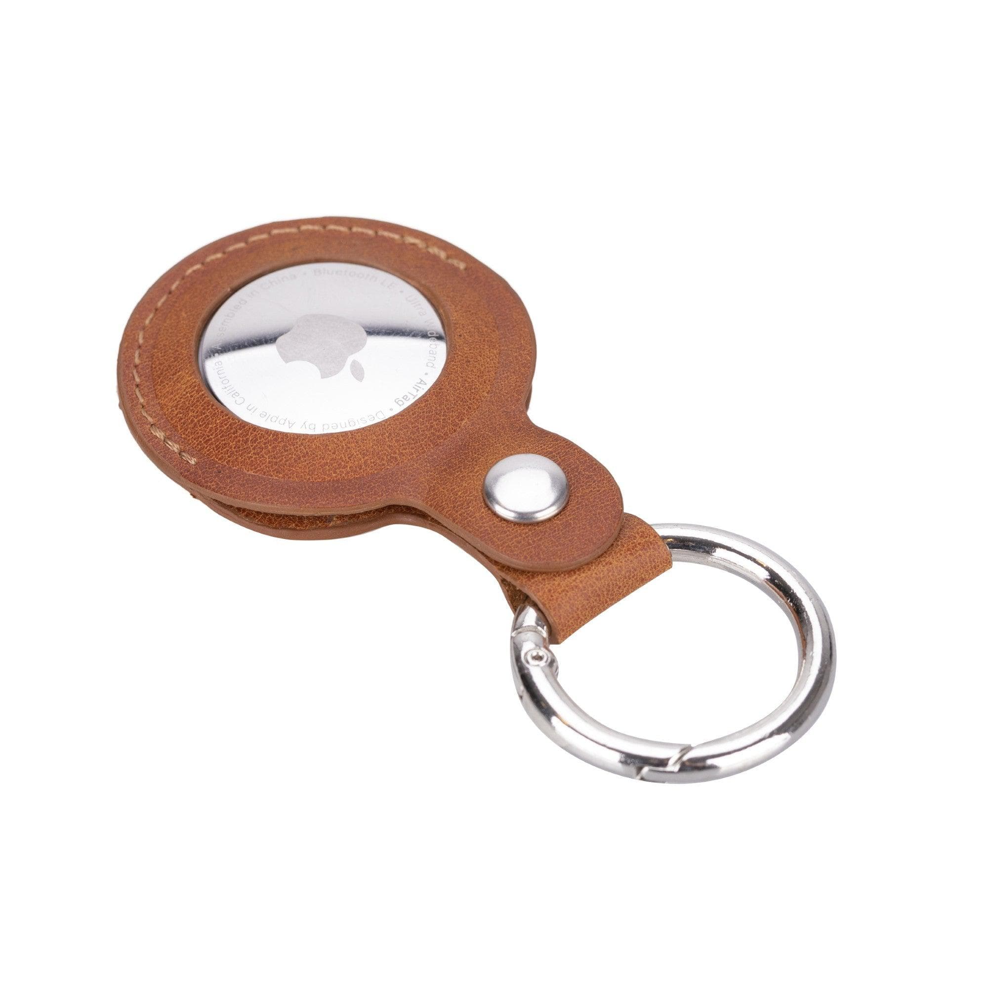 Bayelon Arta Premium Leather Case for Apple AirTag